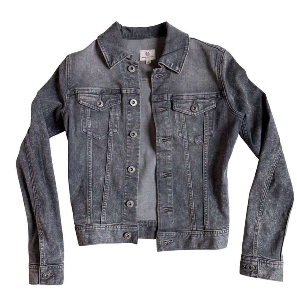 AG Adriano Goldschmied Robyn Jean Jacket (Washed Grey) - Size Extra Small